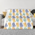 thumbnail image 3 of Throw Blanket for Couch, Math book globe Super Soft Fuzzy Comfy Warm Throw Blanket, Cuteness Lightweight Cozy Plush Flannel Blanket & Throws for Sofa and Bed All Season, 3 of 5