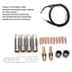thumbnail image 1 of Kit De Accesorios De Soldadura Con Antorcha, 19 Uds., Boquillas, Puntas De Contacto Para Soldador MIG Binzel 15AK, 1 of 7