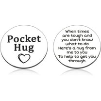 Inspirational Easter Basket Gifts for Toddler Teen Girls Boys Long Distance Friendship Keepsakes Pocket Hugs Gifts for Friends Sons Daughters Easter Basket Gifts for College Students