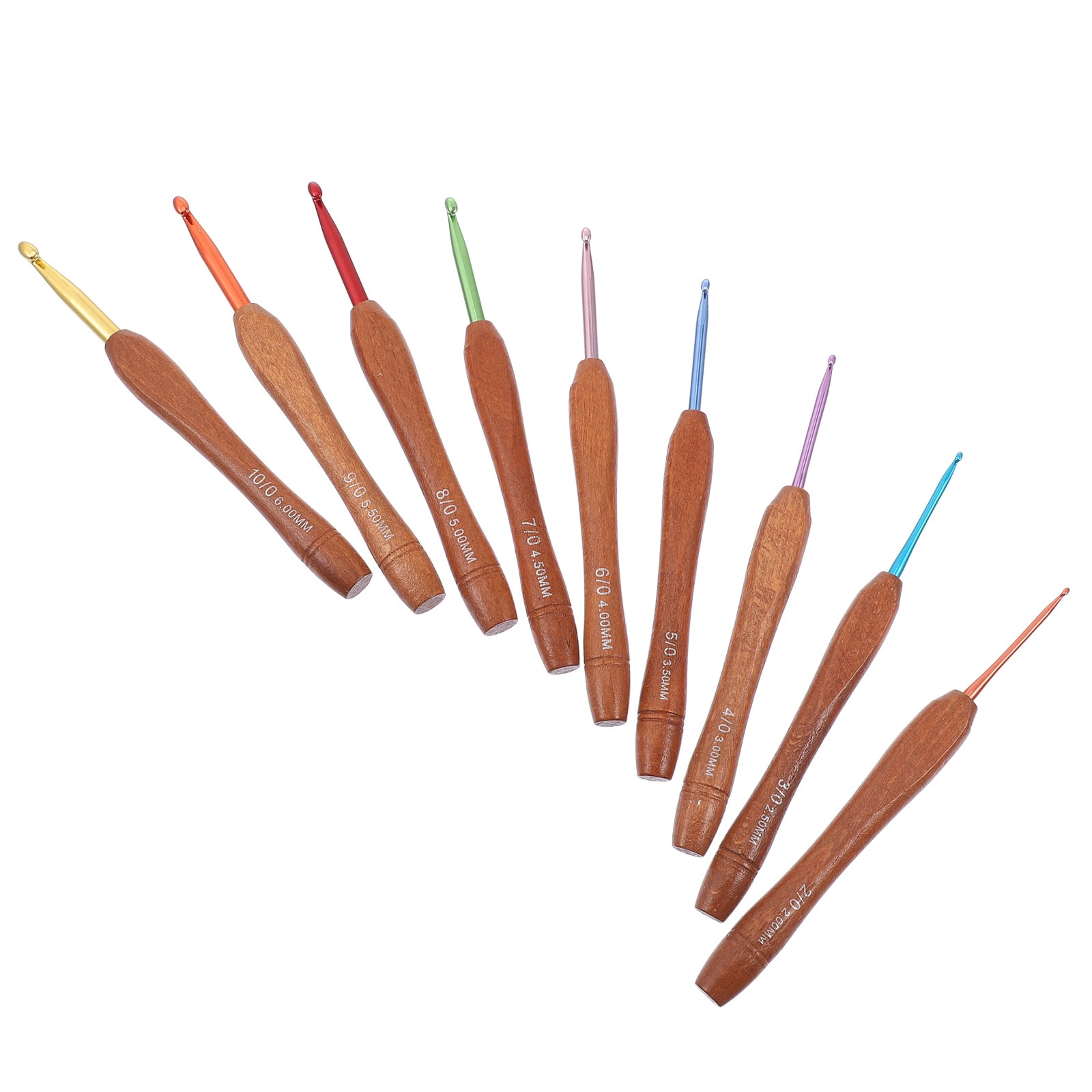 FONDOTIN Crochet Hooks Aluminium Knitting Tools