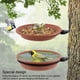 thumbnail image 3 of Toystoory Alimentador de colibrí, bandeja de alimentación de plástico con soportes resistentes, tornillos para exteriores, bebedero para dos niveles, 3 of 6