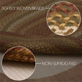 thumbnail image 2 of VHC Brands Tea Cabin Rustic Accent Rug Green Jute Entryway Oval Floor Decor 24"x36", 2 of 7