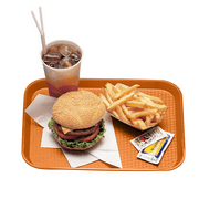 Cambro Tray Fast Food 12" X 16" Orange