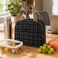 thumbnail image 6 of JHyouerji Large Capacity Insulated Lunch Cooler,Navy Waterproof Oxford Carry Handbag 9x8x6 Inch for Travel Park Office Picnic Food Organizer, 6 of 8