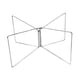 thumbnail image 5 of Soporte enfriador plegable de acero inoxidable, práctico y estable, soporte para caja de hielo, estante para maleta para el hogar, senderismo, Camping Sin bolsa de almacenamiento, 5 of 7