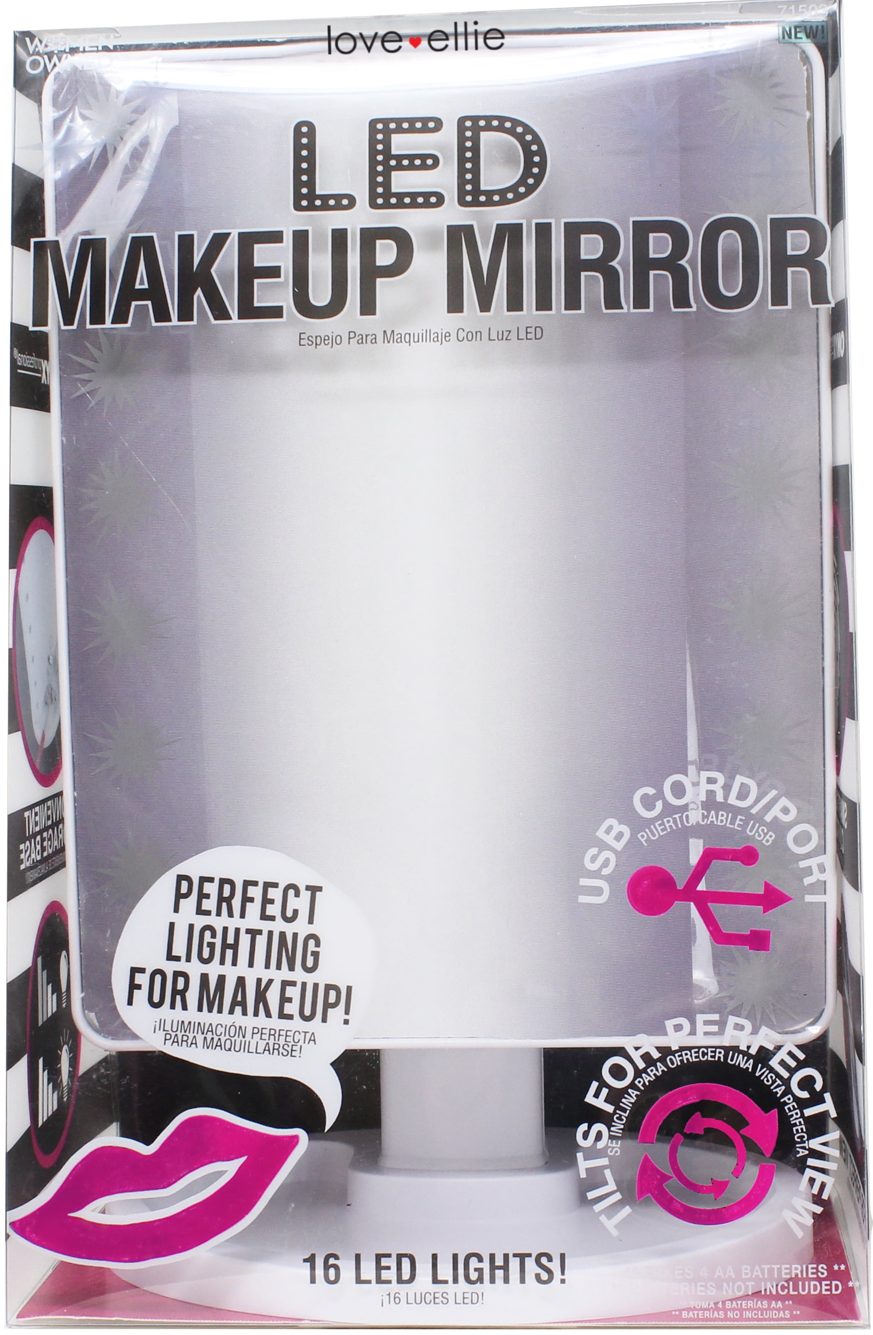 professional light up makeup mirror