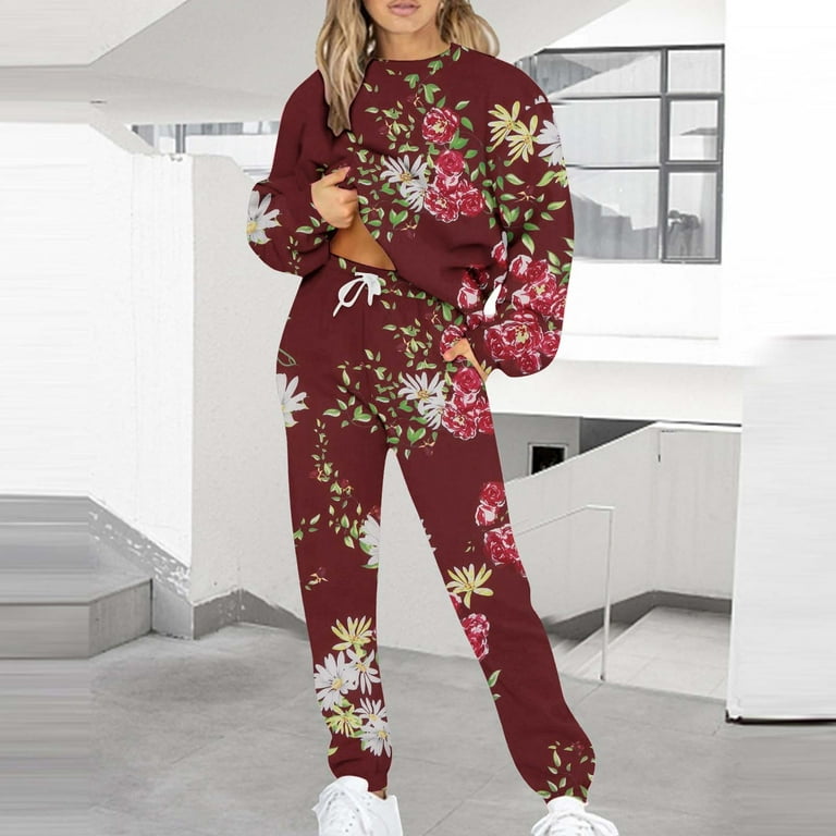 RQYYD Jogging Suits for Women Two Piece Sweatsuit Zipper Pullover Hoodie  Long Pants Tracksuit Set 2 Piece Workout Track Suit Outfit with Pocket Pink  XL 