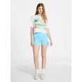 thumbnail image 2 of No Boundaries Boxy Cropped Graphic Tee, Women's XXS-XXL, 2 of 5