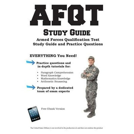 Afqt Study Guide Armed Forces Qualification Test Study