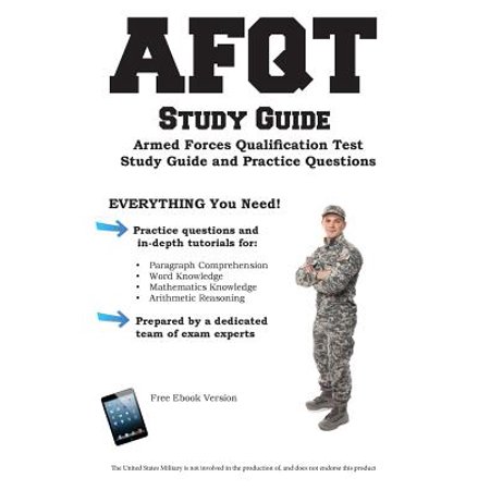 Afqt Study Guide Armed Forces Qualification Test Study