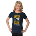 thumbnail image 3 of United State Navy Logo Semper Fortis Women's T Shirt Ladies Tee Brisco Brands S, 3 of 5
