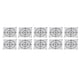 thumbnail image 4 of 50 pegatinas reflectantes autoadhesivas para estación total (5 x 5 cm/1,97 x 1,97 pulgadas), 4 of 14