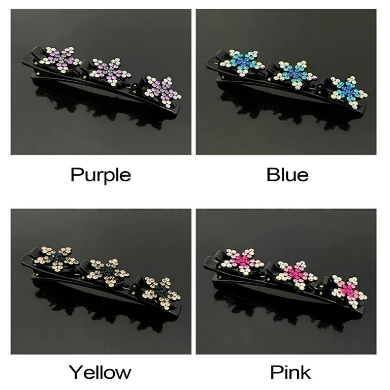 STUD HAIR CLIP SMALL STONE BLUE STUD HAIR CLIP SMALL STONE BLUE