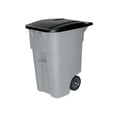 thumbnail image 3 of Brute 95 Gallon Rollout Trash and Recycling Bin With Lid - Blue, 3 of 4