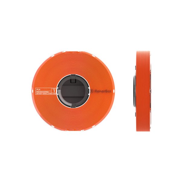 Carrete de Filamento PLA MakerBot Naranja Verdadero 0.75 kg