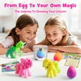 thumbnail image 3 of Mocoosy Unicorn Hatching Eggs for Kids, 6 Pack Unicorn Toys Surprise Grows 600%, Birthday Easter Basket Stuffers Crafts Gift for Kids 4-8, Party Favors for Kids  Girl Gifts for Ages 3 4 5 6 7 8, 3 of 7