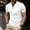White, variant on Elvqul Mens Short Sleeve Shirt Henley Summer T-Shirt Pocket Fashion Quick Dry Classic Pullover Tee for Men Red