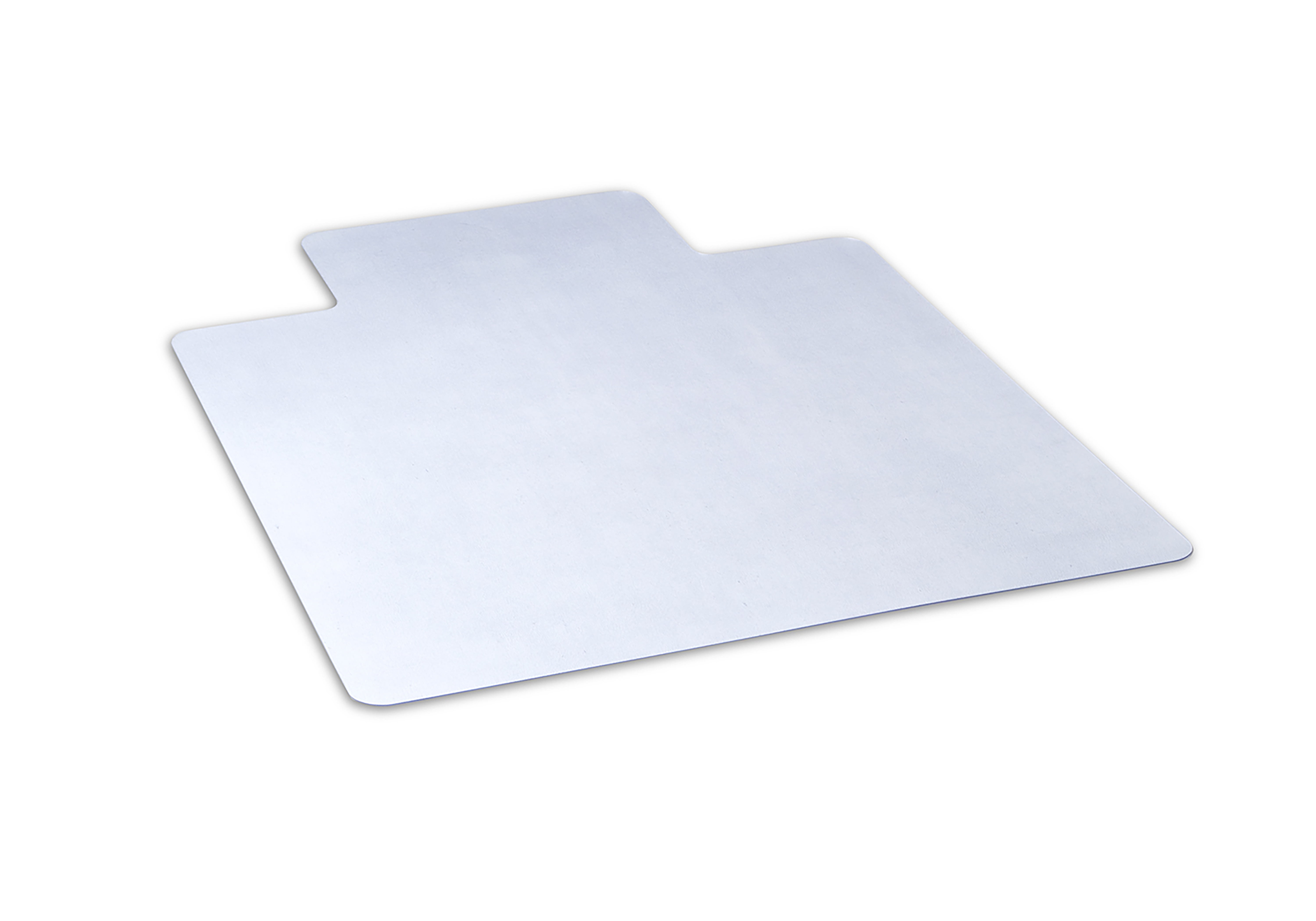 dimex clear office chair mat with lip for hard floors