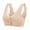 B, variant on Workout Comfort Bra Plus Size Front Closure Bra Lace Bralette Wireless Comfort Support Seamless Sport Underwear for Women B B