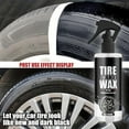 thumbnail image 2 of Tire Coating,Car Tire Coating Wax - Non Greasy Car Detailing | Waterproof Vehicle Tire Polishing Wax | Versatile Car Tire Brightener | Professional-Grade Sealant for Maximum Gloss & Shine, 2 of 8