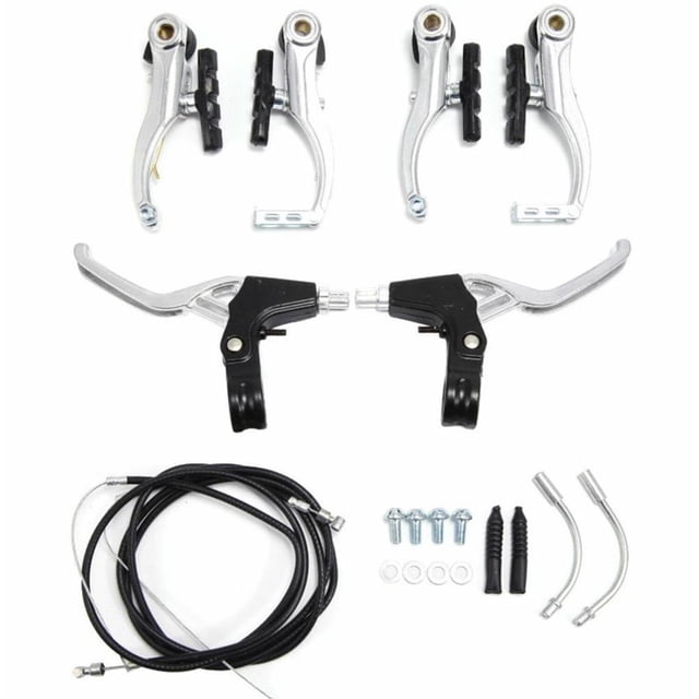Greeniant 2 pares de frenos de bicicleta, frenos de bicicleta, bicicleta de montaña, kit de freno en V Ciclismo blanco Greeniant OD016179-02