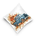 thumbnail image 5 of Autumn Truck with Pumpkins Throw Pillow Covers Couch Pillowcases Decor for Bed Sofa 16" x 16", 5 of 7