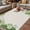 Green, variant on Tropical Palm Leaves Outdoor Rug for Patio/Deck/Porch, Non-Slip Large Area Rug 5 x 7 Ft, Summer Green Botanical Leaf Plants Indoor Outdoor Rugs Washable Area Rugs, Camping Rug Carpet Runner