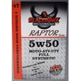 thumbnail image 6 of Blackhawk Lubricants Raptor 4T 5W50 Ester Full Synthetic Engine Oil 1 qt 10 Pack, 6 of 7