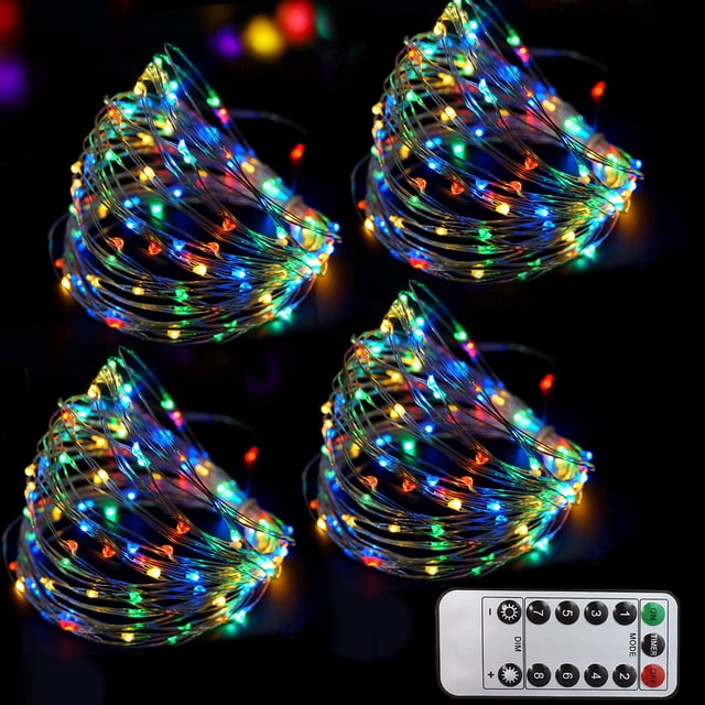 Luces de Cadena Bright Zeal 20m 200 LED Multicolor con Control Remoto
