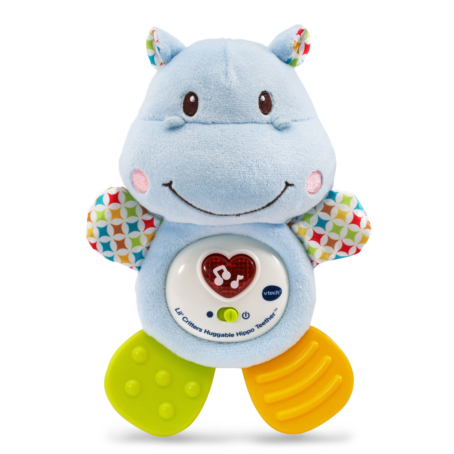 VTech Lil' Critters Huggable Hippo Teether - image 3 of 6