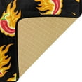 thumbnail image 6 of Coolnut Kitchen Mat Chili Peppers on Fire Kitchen Rug Mat Anti-Fatigue Comfort Floor Mat Non Slip Oil Stain Resistant Easy to Clean Kitchen Rug Bath Rug Carpet for Doormat Home Decor Gifts, 6 of 7