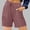 Red, variant on Shorts for Women Shorts Women's Sports Trousers High-Waisted Shorties with Pockets and for Running Gym Fitness Leisure Silver XXL