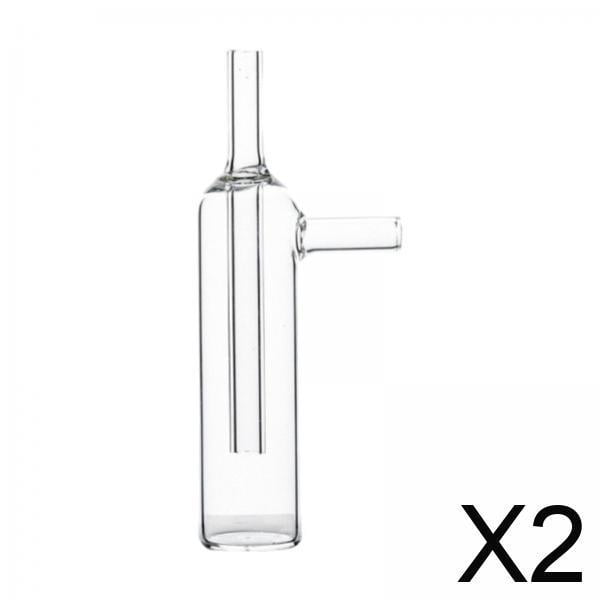 2 Botellas De Vidrio Para Muestreo De Gases, Herramienta De Experimentación, Aparato Resistente, Material De Laboratorio Químico