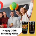 thumbnail image 3 of 30th Birthday Gifts for Him Men, 30th Birthday Decorations Tumbler, 20 oz Stainless Steel Vacuum Insulated Coffee Mug, Gifts for 30 Year Old Man Friend 1994 30th Birthday Travel Cup Black Drinking Cup, 3 of 6