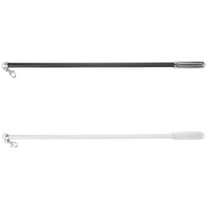 Soimiss 2Pcs Drapery Pull Rod with Sleek Finish and Bending Resistance Suitable for Office and Bedroom