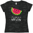 thumbnail image 3 of Inktastic I'm One in a Melon Watermelon Humor Women's T-Shirt, 3 of 5