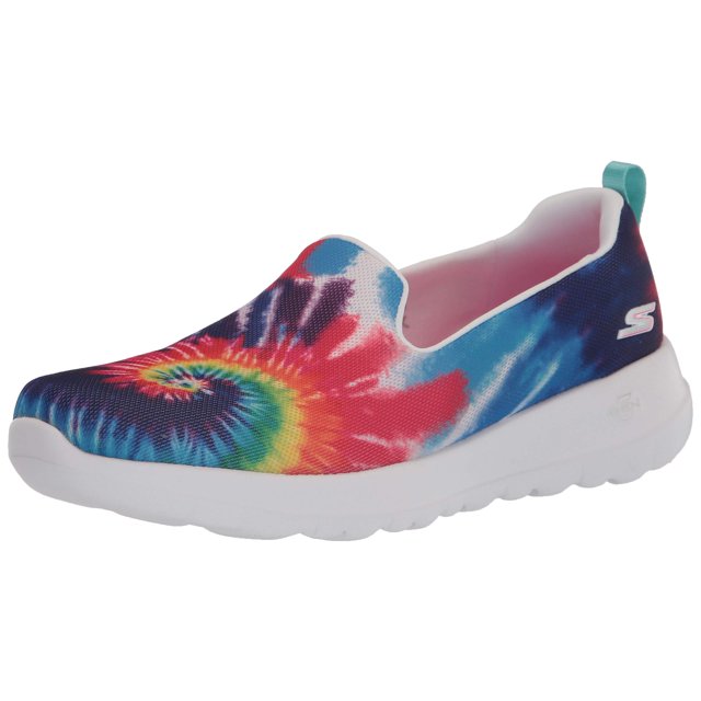 Skechers Espadrilles de Marche pour Femmes, Blanc/multi, 11