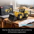 thumbnail image 7 of Wheel Loader Construction Toy, Bulldozer Construction Vehicle Building Set, Realistic Loading Shovel for Adult (910 PCS), 7 of 7
