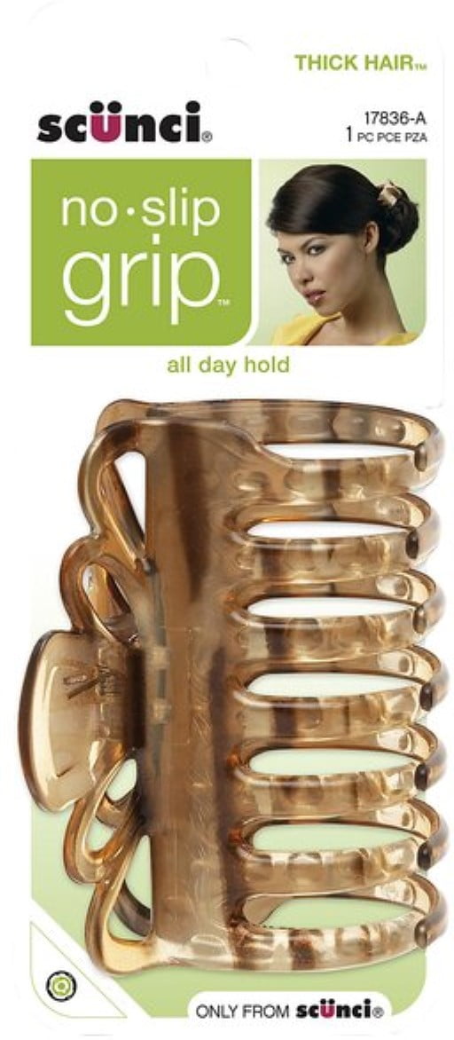 Scunci No Slip Crown Clip for Thick Hair 1 ea (Pack of 2)