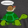 thumbnail image 3 of CafePress - Snail & Turtle Dark T Shirt - Men's Classic Graphic Cotton T-Shirt, 3 of 4
