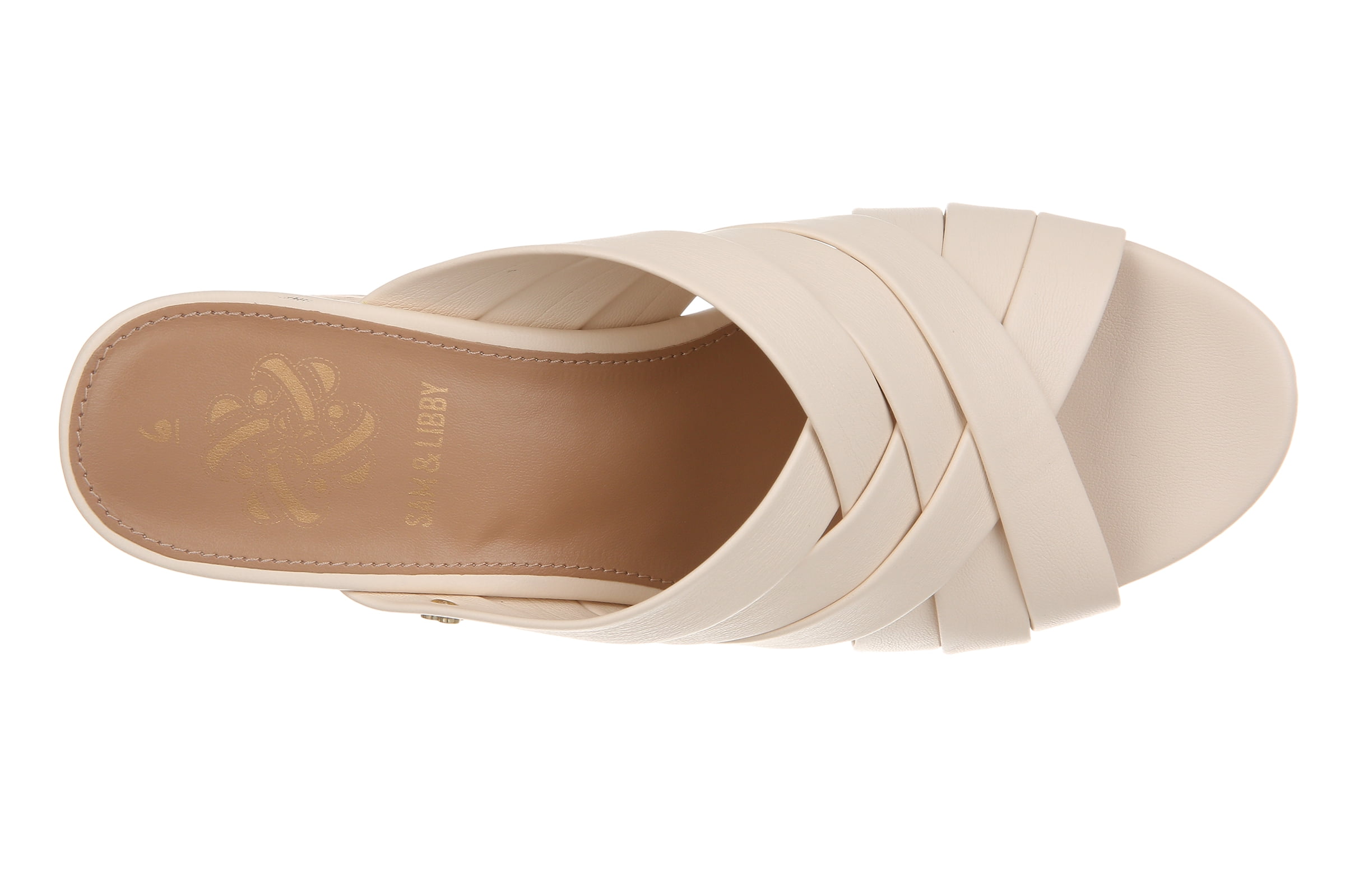 Sam & Libby Women's Cayla Slide Cork Wedge Sandal