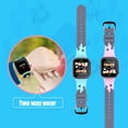 thumbnail image 3 of Reloj inteligente para niños Reloj de teléfono celular resistente al agua Reloj de pulsera con pantalla táctil HD con despertador SOS Posicionamiento bidireccional, 3 of 9
