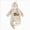 O139-Beige, variant on 0-3 Months Newborn Little Baby Girl Boy Fall Outfits Cuffs Long Sleeve Jumpsuit Romper