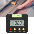 thumbnail image 4 of Digital Inclinometer Spirits Level Angle Meter Electronic Magnetic Black Housing Water Bubble, 4 of 5