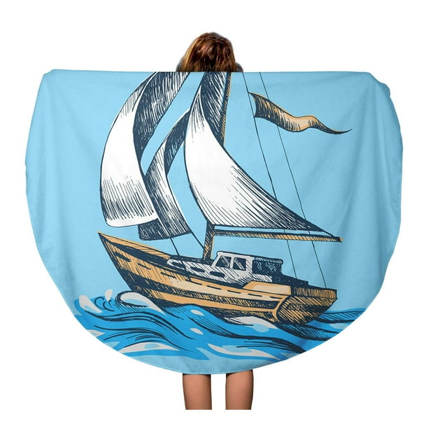 WURTON Serviette de plage imprimée drapeau français, serviettes de piscine pour cadeaux essentiels, serviettes de bain pour mariage pour adultes, enfants