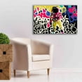 thumbnail image 6 of Epic Graffiti 'Astronaut Graffiti Art 17' by Irena Orlov Giclee Canvas Wall Art, 40"x26", 6 of 8
