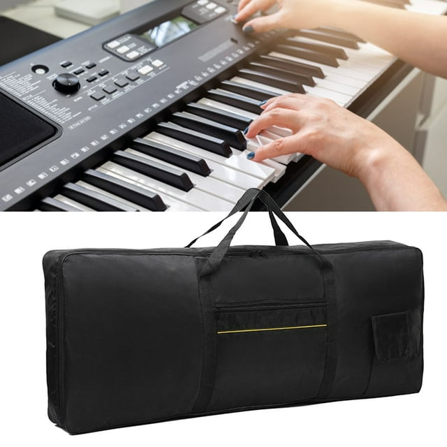Bolsa ANGGREK para Teclado Electrónico de 61 Teclas Tela Oxford Impermeable Duradera