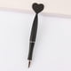 thumbnail image 4 of 6x Valentine's Day Heart Shaped Ballpoint Pens Plastic Ballpoint Pen with Black Ink for Office School Classroom Supplies silver, 4 of 5
