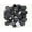 Black, variant on U8MO 200 Flatback Resin Round Dotted Rhinestone Cabachons 8mm(0.31") Colour Choice-Hot Pink