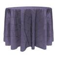 thumbnail image 1 of Ultimate Textile (5 Pack) Embroidered Pintuck Taffeta 90-Inch Round Tablecloth Lavender Wisteria, 1 of 3